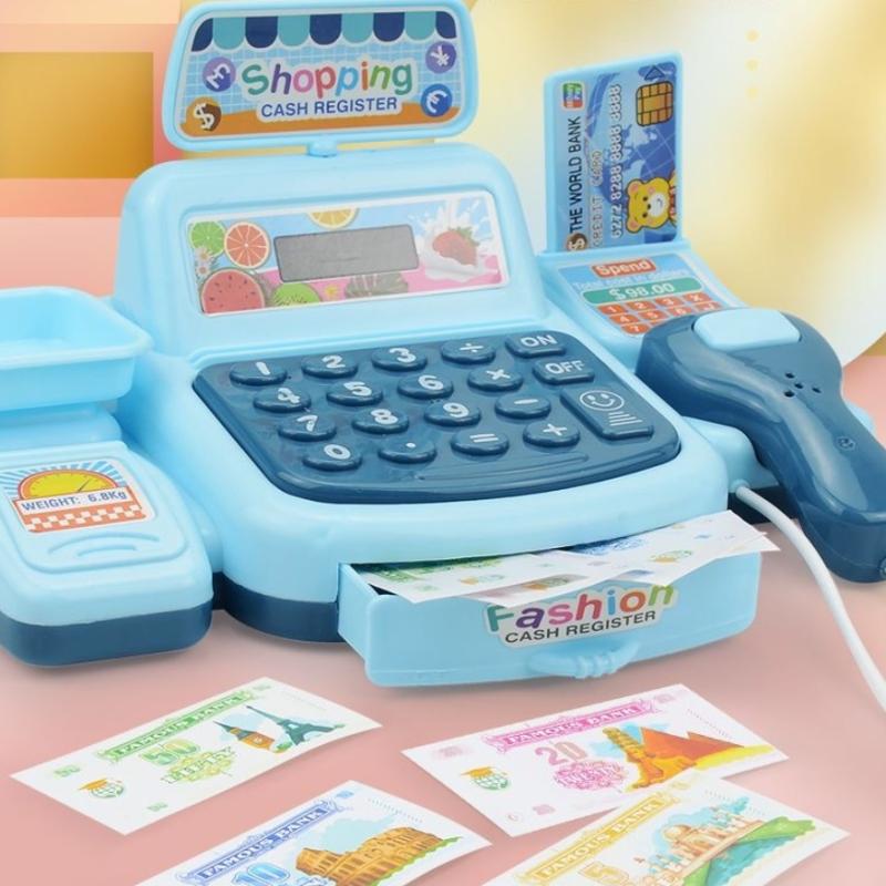 【New】1Set Electronic Game Ligh - Toy Cash Register ulasan dan harga